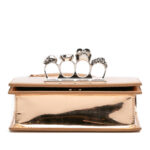 Alexander McQueen  Mini Metallic Calfskin Jewelled Crossbody - Image 7