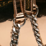 Alexander McQueen  Mini Metallic Calfskin Jewelled Crossbody - Image 3