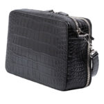 Balenciaga Croc Embossed Leather Wristlet Clutch - Image 3