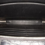 Balenciaga Croc Embossed Leather Wristlet Clutch - Image 6