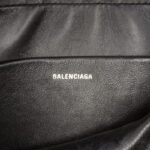 Balenciaga Croc Embossed Leather Wristlet Clutch - Image 5