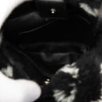 Balenciaga  Faux Fur Logo Everyday Phone Holder - Image 5