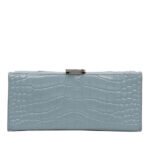 Balenciaga  Small Croc Embossed Hourglass Top Handle Bag Ladies 593546-4712-R-535269 - Image 2