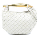 Bottega Veneta  Baby Lambskin Intrecciato Sardine