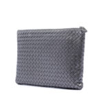 Bottega Veneta Metallic Nappa Intrecciato Clutch - Image 7
