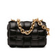 Bottega Veneta  Nappa Intrecciato Padded Chain Cassette Satchel Ladies
