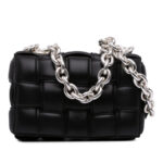 Bottega Veneta  Nappa Intrecciato Padded Chain Cassette Satchel