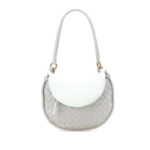 Bottega Veneta  Small Bicolor Lambskin Intrecciato Gemelli Bag