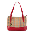 Burberry  Haymarket Check Canvas Tote Ladies