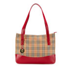 Burberry  Haymarket Check Canvas Tote Ladies