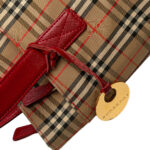 Burberry  Haymarket Check Canvas Tote Ladies - Image 3