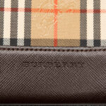 Burberry  Haymarket Check Canvas Tote Ladies - Image 3