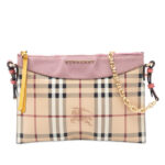 Burberry  Haymarket Check Coated Canvas Peyton Crossbody