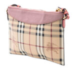 Burberry  Haymarket Check Coated Canvas Peyton Crossbody - Image 6