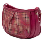 Burberry  Haymarket Check Stripes Coated Canvas Crossbody - Image 6