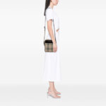 Burberry House Check Canvas Crossbody Ladies - Image 2