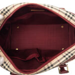 Burberry  House Check Canvas Handbag Ladies - Image 6
