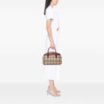 Burberry  House Check Canvas Handbag Ladies - Image 4