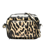 Burberry  Leopard Printed Leather Camera Bag - Image 2
