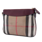 Burberry  Mega Check Canvas Derby Peyton Crossbody Ladies - Image 5