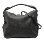 Burberry  Small Heritage Grained Calfskin Ledbury Hobo - Image 2