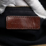 Burberry  Small House Check Canvas Bridle Salisbury Tote - Image 6