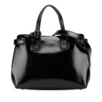 Burberry  Small Soft Calfskin Banner Satchel