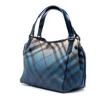Burberry  Supernova Check Ombre Coated Canvas Bilmore Tote Ladies - Image 5