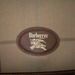 Burberry Vintage Check Canvas Clutch Ladies - Image 5