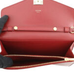 Celine  Bicolor Leather C Bag Wallet On Chain - Image 3