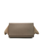 Celine Medium Bicolor Calfskin and Suede Trapeze Satchel - Image 2