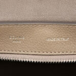Celine Medium Bicolor Calfskin and Suede Trapeze Satchel - Image 5