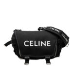 Celine  Medium Nylon Logo Trekking Messenger Bag