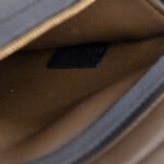 Celine  Medium Tricolor Calfskin and Suede Trapeze Satchel Ladies - Image 4
