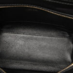Celine  Nano Bicolor Canvas and Leather Luggage Tote - Image 4