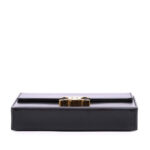 Celine Shiny Calfskin Triomphe Chain Box Shoulder Bag Ladies - Image 2