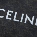 Celine  Small Triomphe Coated Canvas Clutch Unisex not readable - Image 5