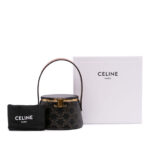 Celine  Triomphe Coated Canvas Triomphe Nina Minaudiere Bag Ladies S-9P-0253 - Image 6
