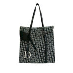 Dior  Diorissimo Trotter Canvas Saddle Tote