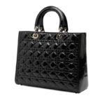 Dior  Large Patent Cannage Lady Dior - Image 5