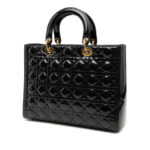 Dior  Large Patent Cannage Lady Dior - Image 5