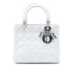 Dior  Medium Lambskin Cannage Lady Dior