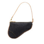 Dior  Mini Denim Saddle Pochette
