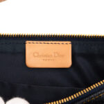 Dior  Mini Denim Saddle Pochette - Image 2