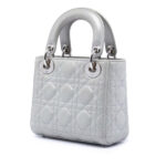 Dior  Mini Iridescent Lambskin Cannage Lady Dior - Image 4