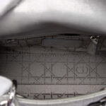 Dior  Mini Iridescent Lambskin Cannage Lady Dior - Image 3