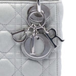 Dior  Mini Iridescent Lambskin Cannage Lady Dior - Image 7