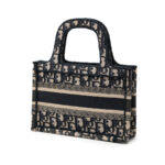 Dior  Mini Oblique Canvas Book Tote