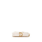 Dior  Mini Oblique Canvas Saddle Bag - Image 6
