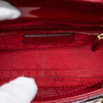 Dior  Mini Patent Cannage Lady Ladies WIBVMILOLUCLIT42 - Image 6